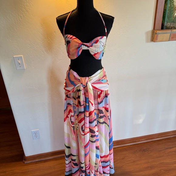 Resort maxi skirt set - Picture 2 of 11